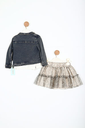 Kız Çocuk Etek Takmı 6-36 Ay 3190