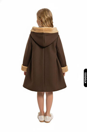 Kız Çocuk Kaban 8-12 Yaş 1054