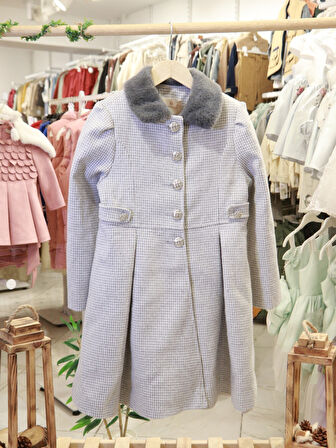 Kız Çocuk Kaban 8-12 Yaş 1057