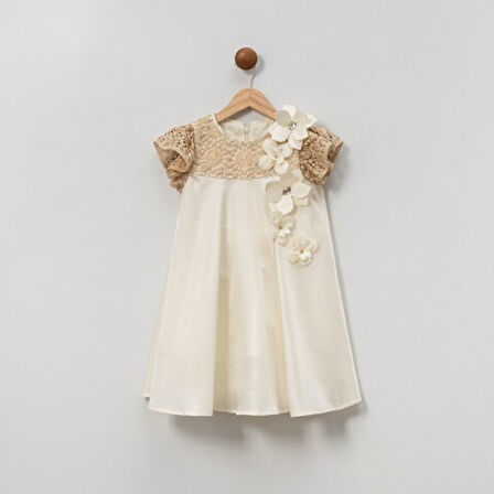 Kız Çocuk Elbise 4-8 Yaş 7046