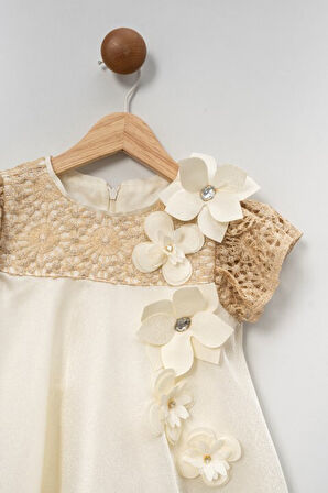 Kız Çocuk Elbise 4-8 Yaş 7046