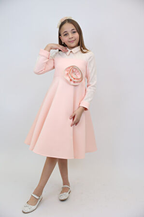 Kız Çocuk Elbise 6-14 Yaş 3900