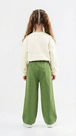 Kız Çocuk 2li Kombin Takım 8-14 Yaş SET0393