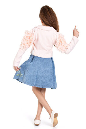 Kız Çocuk Elbise 5-8 Yaş 51051