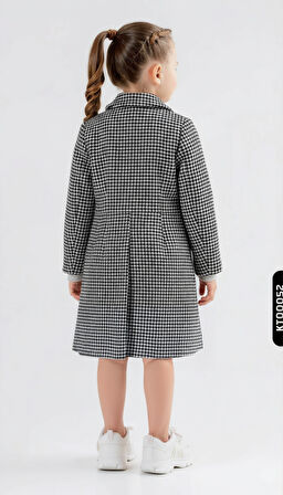 Kız Çocuk Kaban 7-12 Yaş 1050