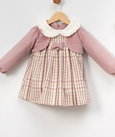 Kız Çocuk Elbise 1-4 Yaş 2813