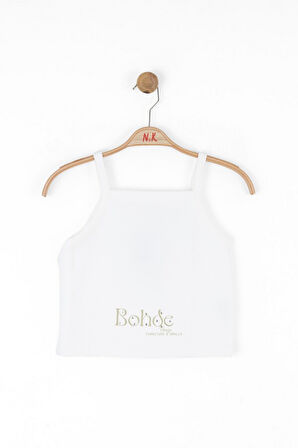 Kız Çocuk Askılı Bluz 10-16 Yaş 38822