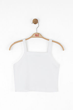 Kız Çocuk Askılı Bluz 10-16 Yaş 38822