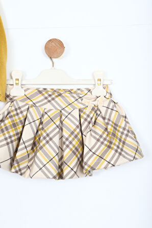 Kız Çocuk Alt Üst Etek Takım 6-36 Ay 3092