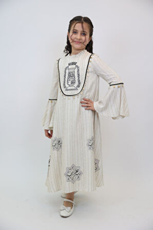 Kız Çocuk Elbise 4-14 Yaş 1200