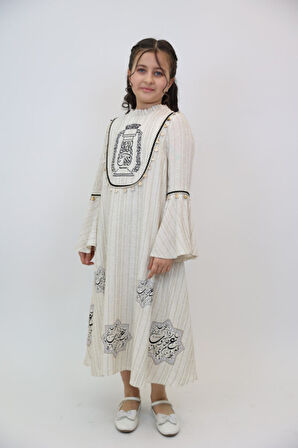 Kız Çocuk Elbise 4-14 Yaş 1200