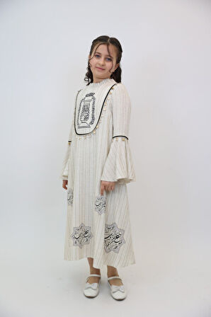 Kız Çocuk Elbise 4-14 Yaş 1200