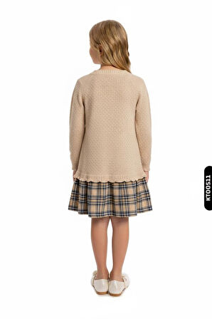 Kız Çocuk Elbise 3-12 Yaş 4065