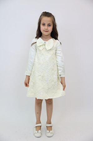 Kız Çocuk Elbise 3-10 Yaş 3911