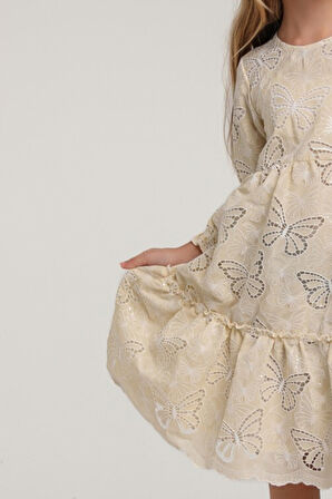 Kız Çocuk Elbise 10-14 Yaş 35944