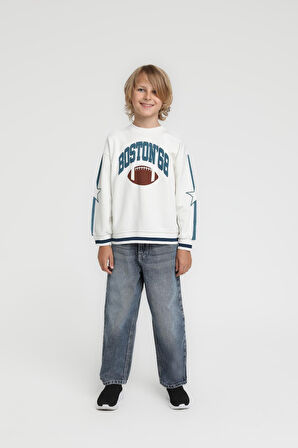 Erkek Çocuk Sweatşirt 4-8 Yaş 1832