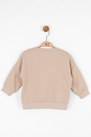 Kız Çocuk Sweatshirt 9aY-4 Yaş 37601