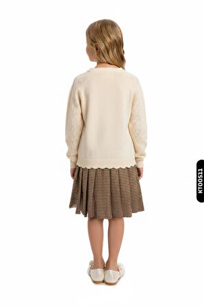 Kız Çocuk Elbise 8-12 Yaş 4057