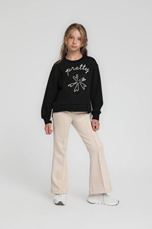 Kız Çocuk Sweatşirt 5-9 Yaş 36074