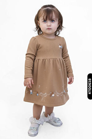 Kız Çocuk Elbise 9-24 Ay 52065