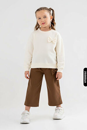 Kız Çocuk 2li Kombin Tkamı 4-8 Yaş SET0412