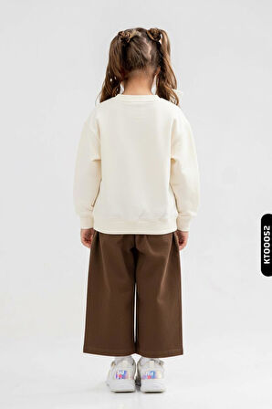 Kız Çocuk 2li Kombin Tkamı 4-8 Yaş SET0412