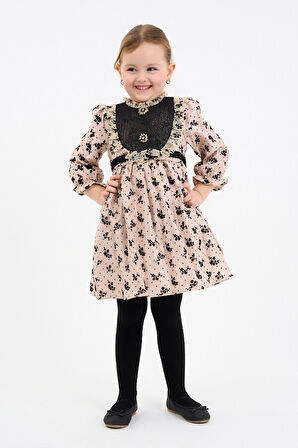 Kız Çocuk Elbise 2-6 Yaş 9120