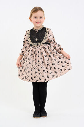 Kız Çocuk Elbise 2-6 Yaş 9120
