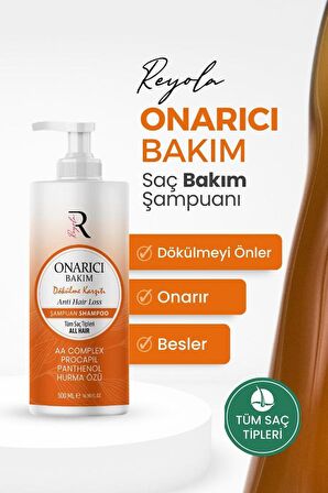 Reyola Onarıcı ve Dökülme Karşıtı Şampuan 500 ml