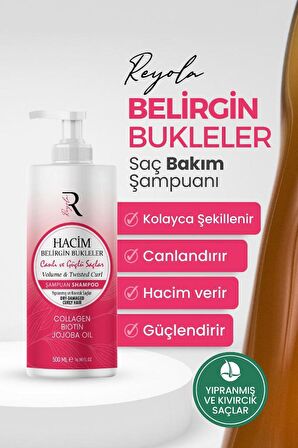 Reyola Hacim ve Belirgin Bukleler Şampuan 500 ml