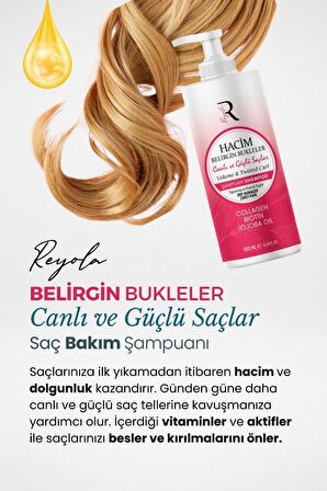 Reyola Hacim ve Belirgin Bukleler Şampuan 500 ml