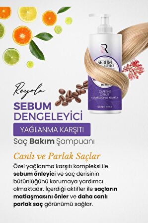 Reyola Sebum Dengeleyici Yağlanma Karşıtı Şampuan 500 ml