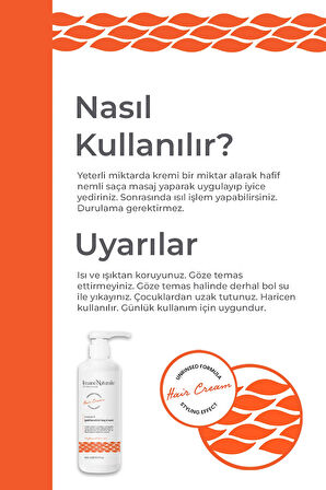 Saç Şekillendirici, Bukle Belirginleştirici Saç Bakım Ve Onarım Kremi 500 ml
