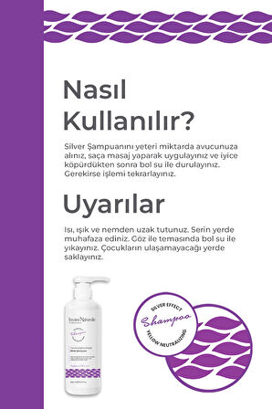 Turunculaşma Karşıtı Mor Şampuan (SİLVER ŞAMPUAN) 500 ml