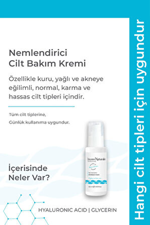 Nemlendirici Cilt Bakım Kremi (NEMLENDİRİCİ KREM) 50 ml