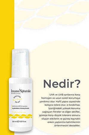 Aydınlatıcı Güneş Kremi- Spf 50 ,uva & Uvb Koruyucu Güneş Kremi 50 ml