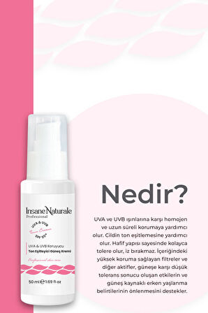 Ton Eşitleyici Güneş Kremi - Spf 50 , Uva & Uvb Koruyucu Güneş Kremi 50 ml