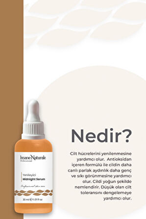 Yenileyici Midnight Serum 30 ml