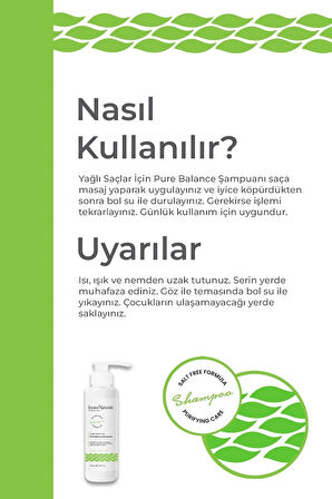 Yağlı Saçlar Için Pure Balance Şampuan (VALİZ-SEYAHAT BOY) 100 ml