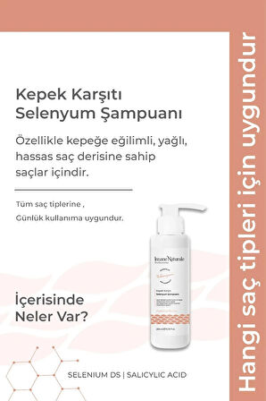 Kepek Karşıtı Selenyum Şampuanı 250 ml