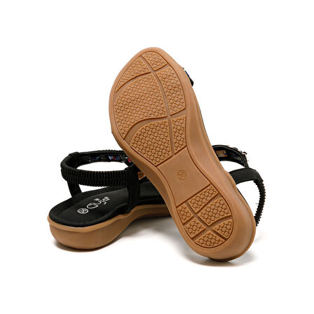 Kadın Sandalet 25Y150-11 SY Guja Siyah