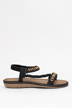 Guja 25Y152-1 Kadın Sandalet Siyah 36-41 