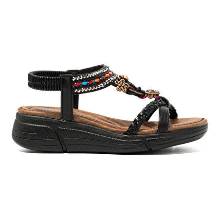 Kadın Sandalet 25Y154-1 SY Guja Siyah