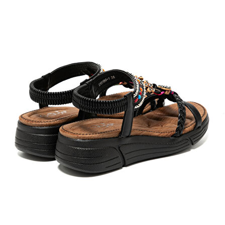 Kadın Sandalet 25Y154-1 SY Guja Siyah