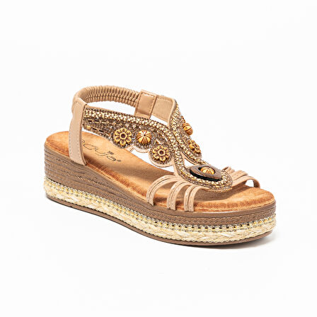 Kadın Sandalet 25Y171 BJ Guja Bej