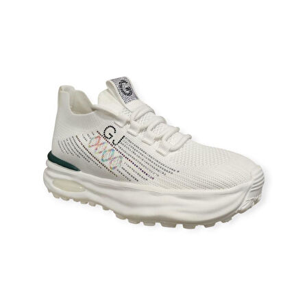 GUJA 25Y322 KALIN TABAN HAFİF TEKSTİL KADIN SPOR AYAKKABI