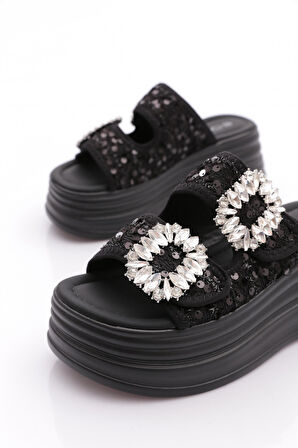 Guja 25Y405-2 Kadın Taşlı Terlik