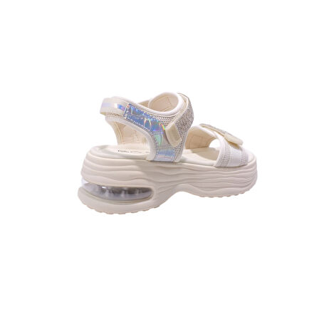 Payetli platform Sandalet 25Y417-1 ( Kalıbı 1 Numara Küçüktür )