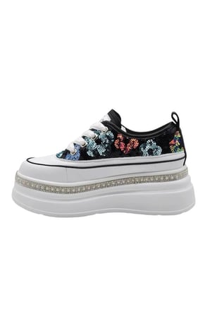 GUJA 25Y423-6 GİZLİ DOLGU PULPAYETLİ KADIN SNEAKER AYAKKABI