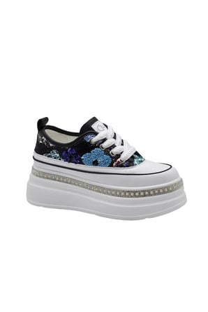 GUJA 25Y423-6 GİZLİ DOLGU PULPAYETLİ KADIN SNEAKER AYAKKABI